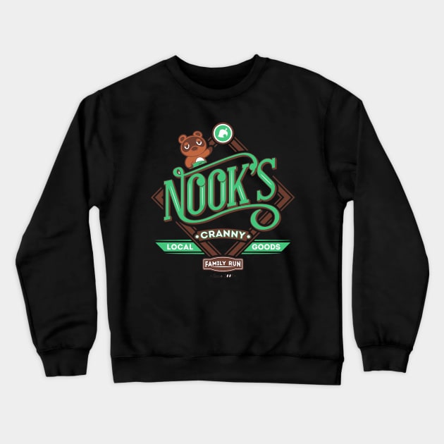 Nooks cranny Crewneck Sweatshirt by Working Mens College